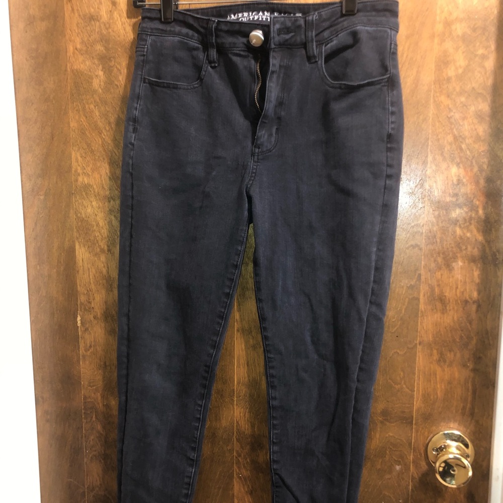 Black jeggings